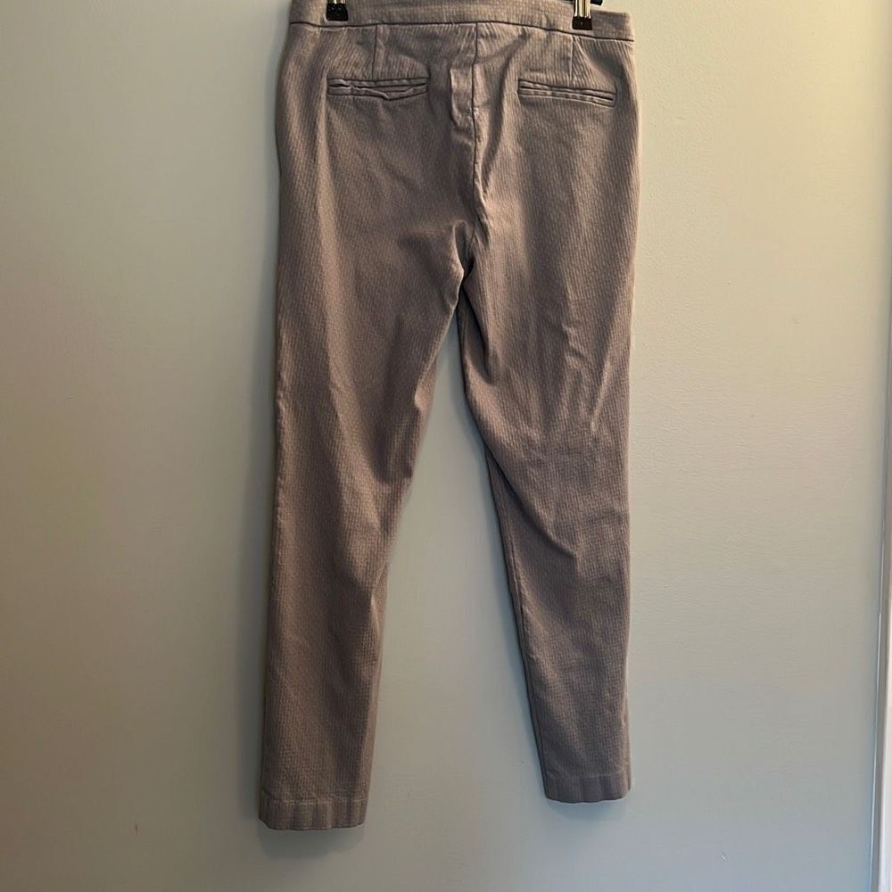 Carolina Belle Montreal Women's Gray Stretch Ankle Pant - Picture 3 of 8